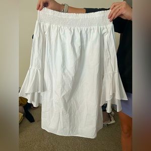 Nordstrom off-the-shoulder dress with tie in back